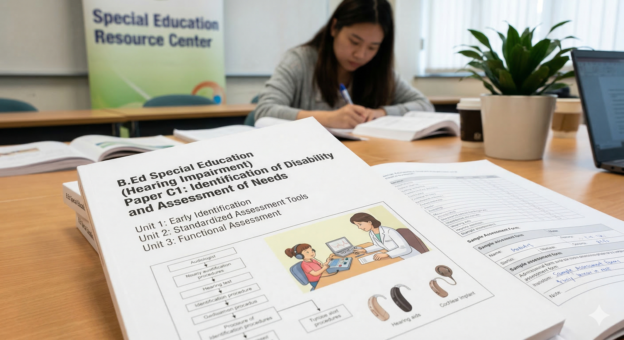 B.Ed Special Education HI Paper C1 Notes: Audiological Assessment